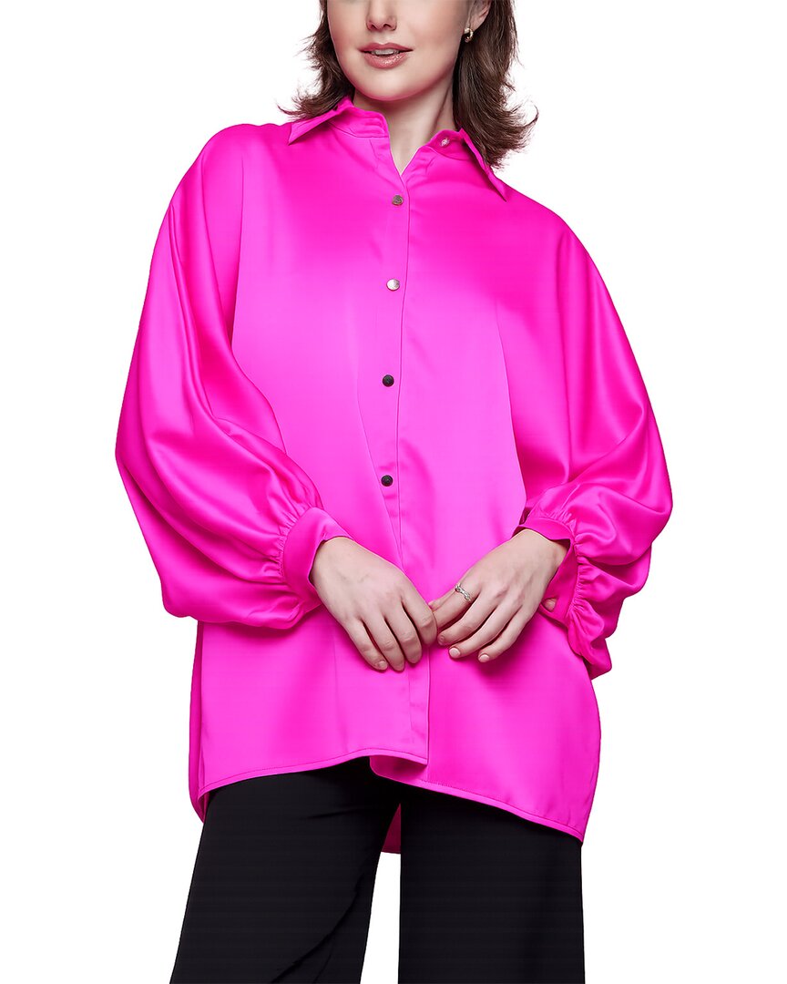 Why Dress Satin Button Up