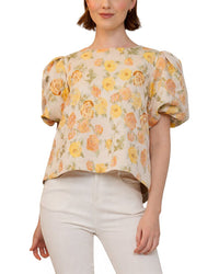 Why Dress Rose Print Top