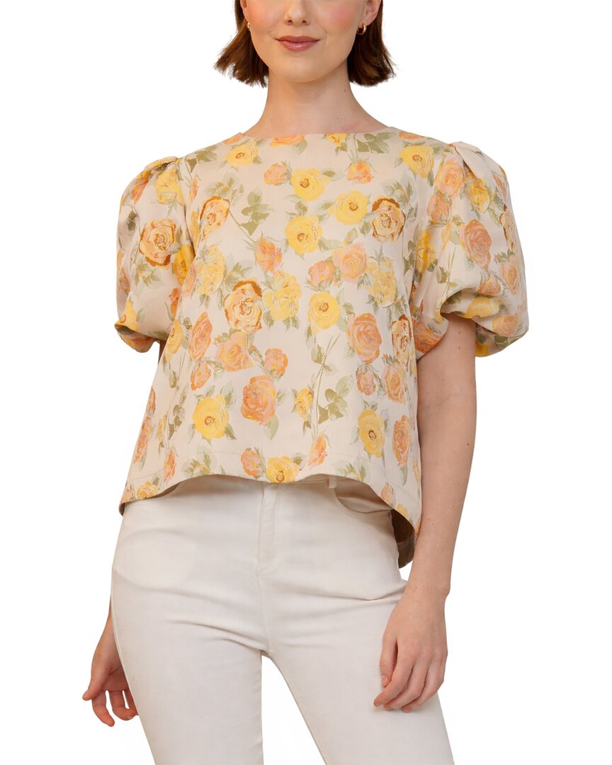 Why Dress Rose Print Top