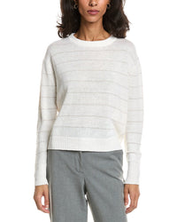 Forte Forte Textured Crop Linen Sweater