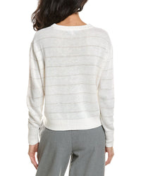 Forte Forte Textured Crop Linen Sweater