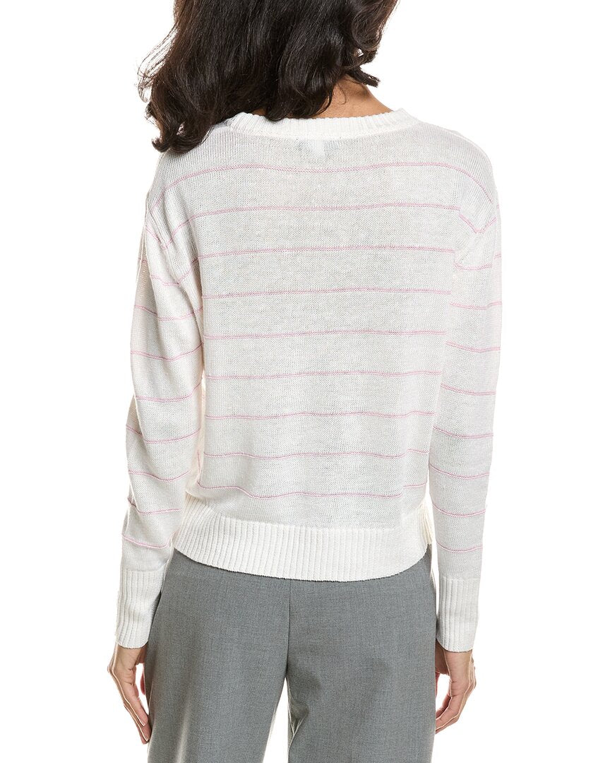 Forte Forte Textured Crop Linen Sweater