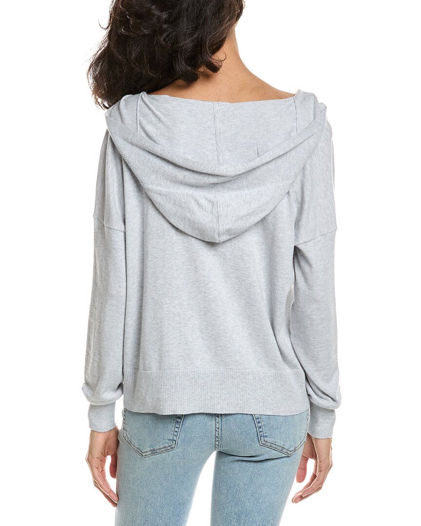 Forte Forte Crop Crossover Cashmere-Blend Hoodie