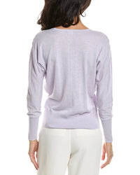 Forte Surplice Silk & Cashmere-Blend Sweater