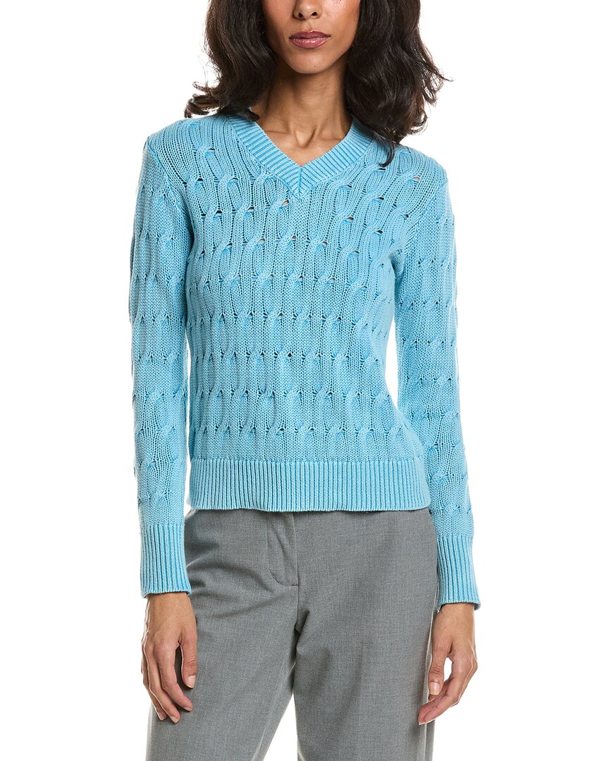 Forte Forte Stonewash Cable Sweater