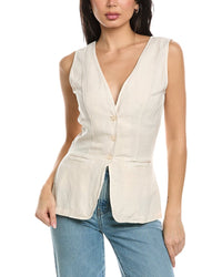 Young Fabulous & Broke Young Fabulous & Broke Loa Linen-Blend Vest