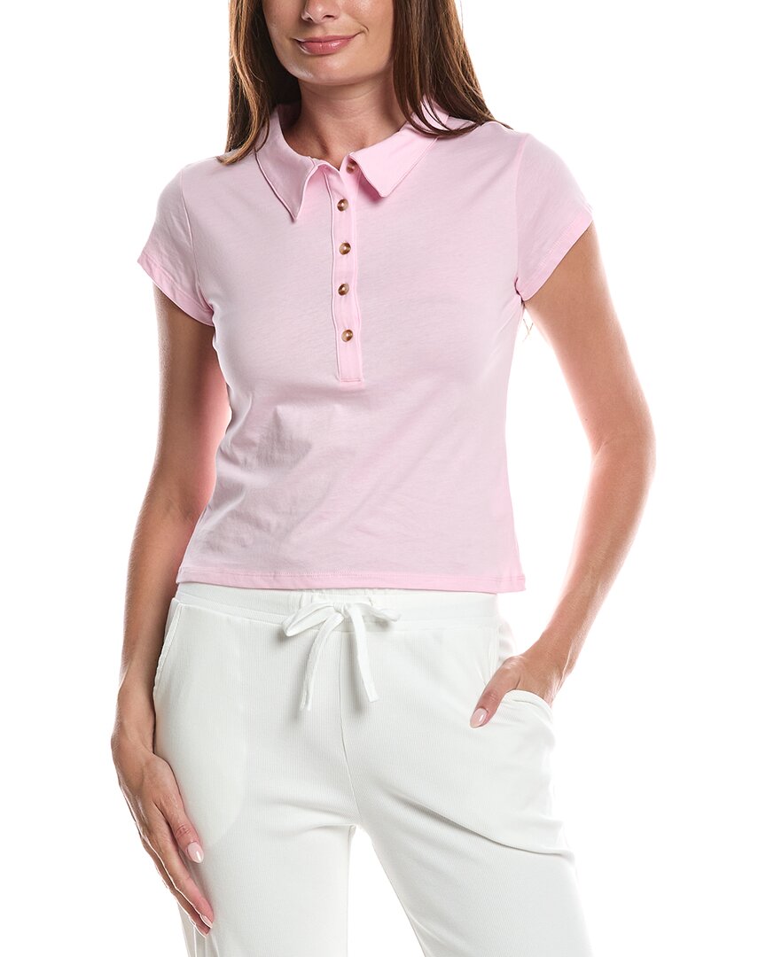 Knit Riot Knit Riot Henley Polo Shirt