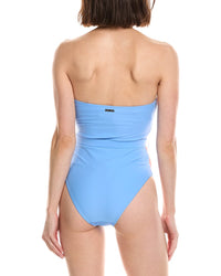 Milly Skewed Petal Strapless One-Piece