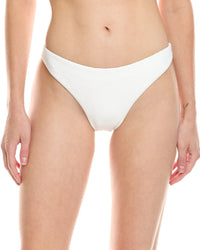 Milly Margot Solid Texture Bikini Bottom