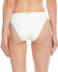 Milly Margot Solid Texture Bikini Bottom