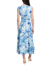 Lafayette 148 New York Sleeveless Fit & Flare Midi Dress
