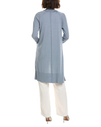 Lafayette 148 New York Open Front Cashmere & Silk-Blend Cardigan