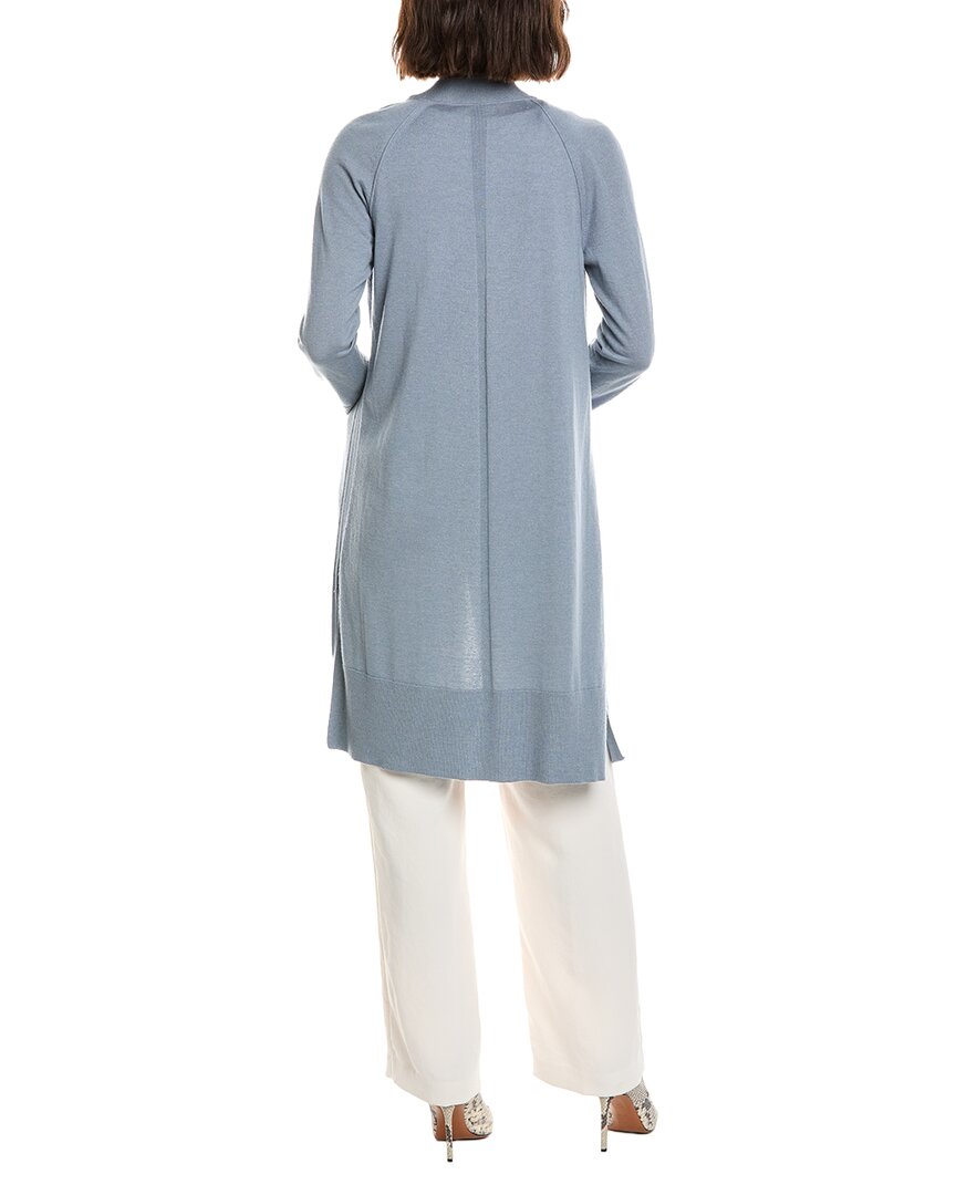 Lafayette 148 New York Open Front Cashmere & Silk-Blend Cardigan