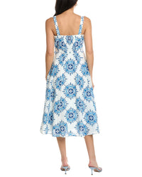 Allison Bella Linen-Blend Shirtdress