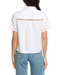 Allison Camille Linen-Blend Shirt