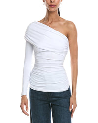 Susana Monaco One Arm Off Shoulder Top