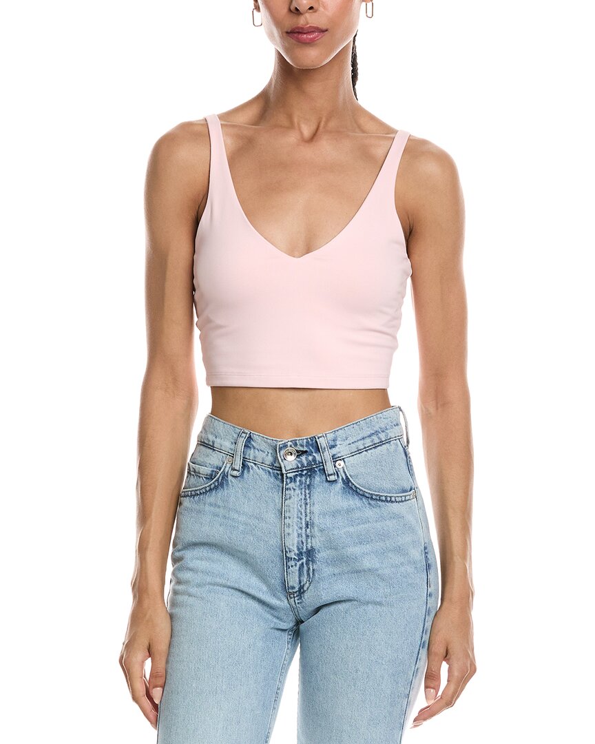Susana Monaco Crop Very V Strap Top