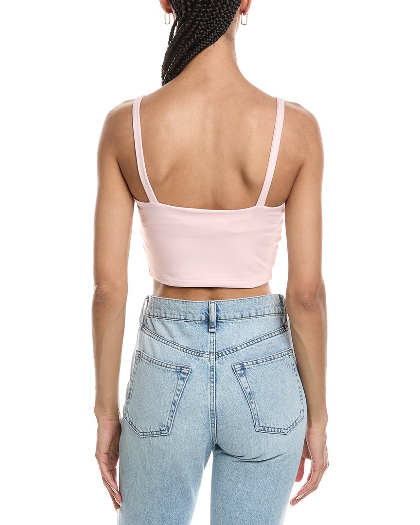 Susana Monaco Crop Very V Strap Top