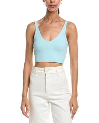 Susana Monaco Crop Very V Strap Top