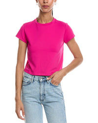Susana Monaco Straight Short Sleeve Shirt