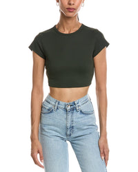 Susana Monaco Rib Crew Crop