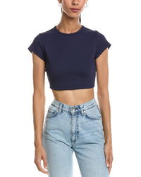 Susana Monaco Rib Crew Crop