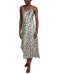 Dkny Washer Satin Bias Slip Dress