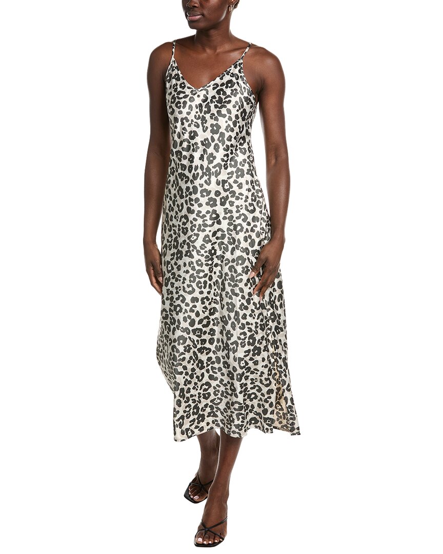Dkny Washer Satin Bias Slip Dress