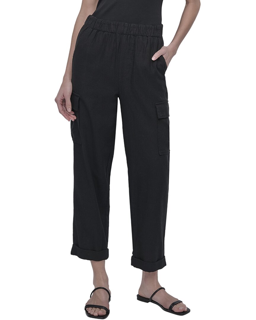 Dkny Midrise Relaxed Cargo Pant With Elasticated Waistband