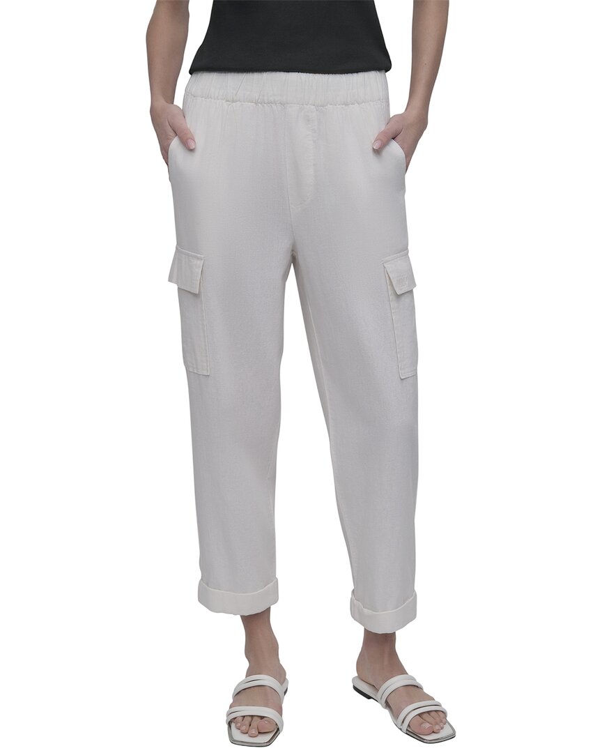 Dkny Midrise Relaxed Cargo Pant With Elasticated Waistband