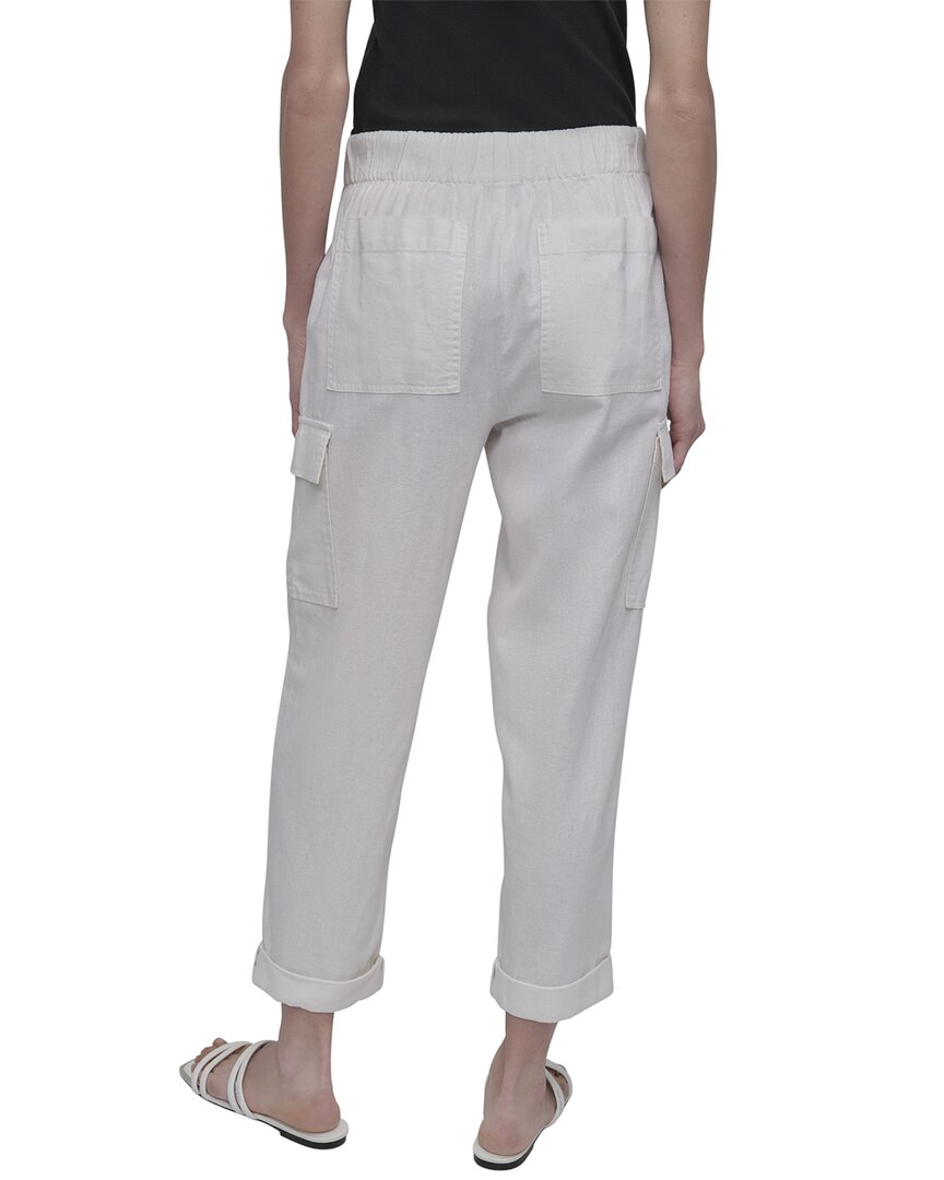 Dkny Midrise Relaxed Cargo Pant With Elasticated Waistband