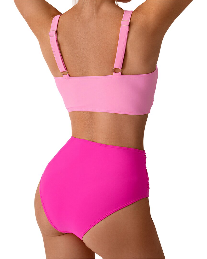 Amanda Royal 2Pc Bra & Swim Bottom Set