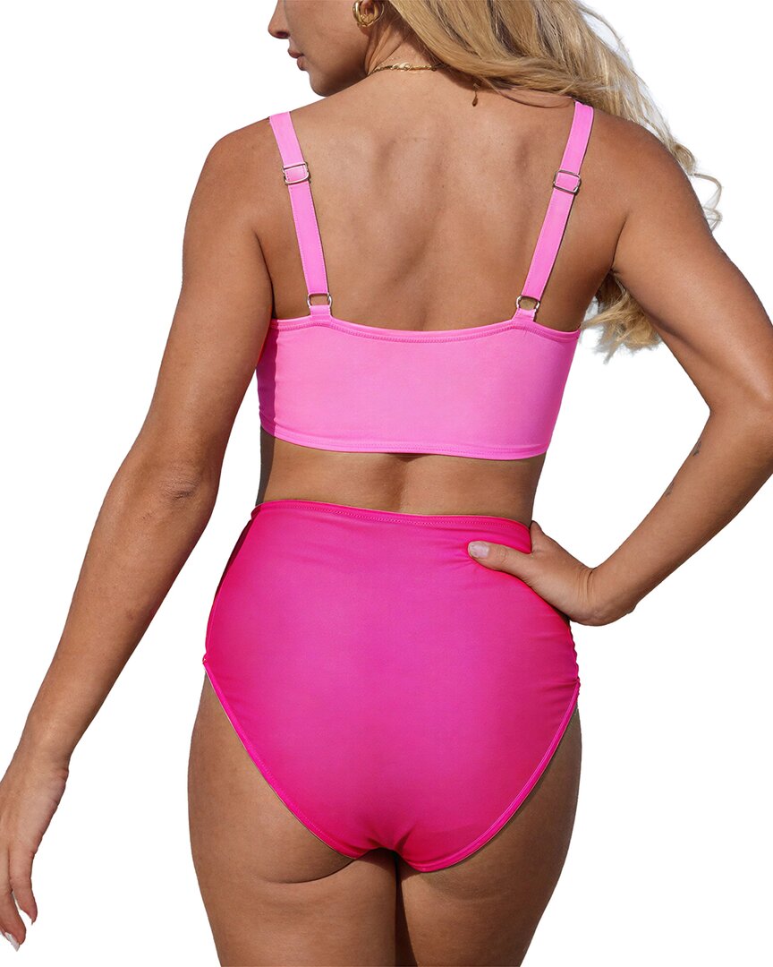 Amanda Royal 2Pc Bra & Swim Bottom Set