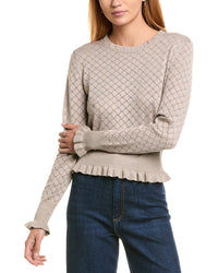 Laundry By Shelli Segal Ruffle Sweater