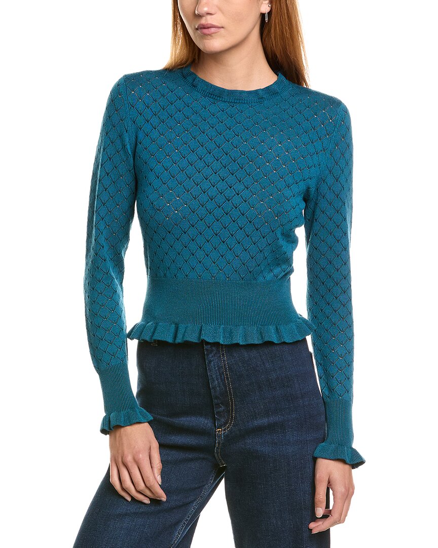 Laundry By Shelli Segal Ruffle Sweater