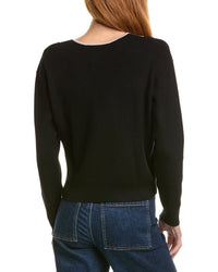 Laundry By Shelli Segal Lace Trim Sweater