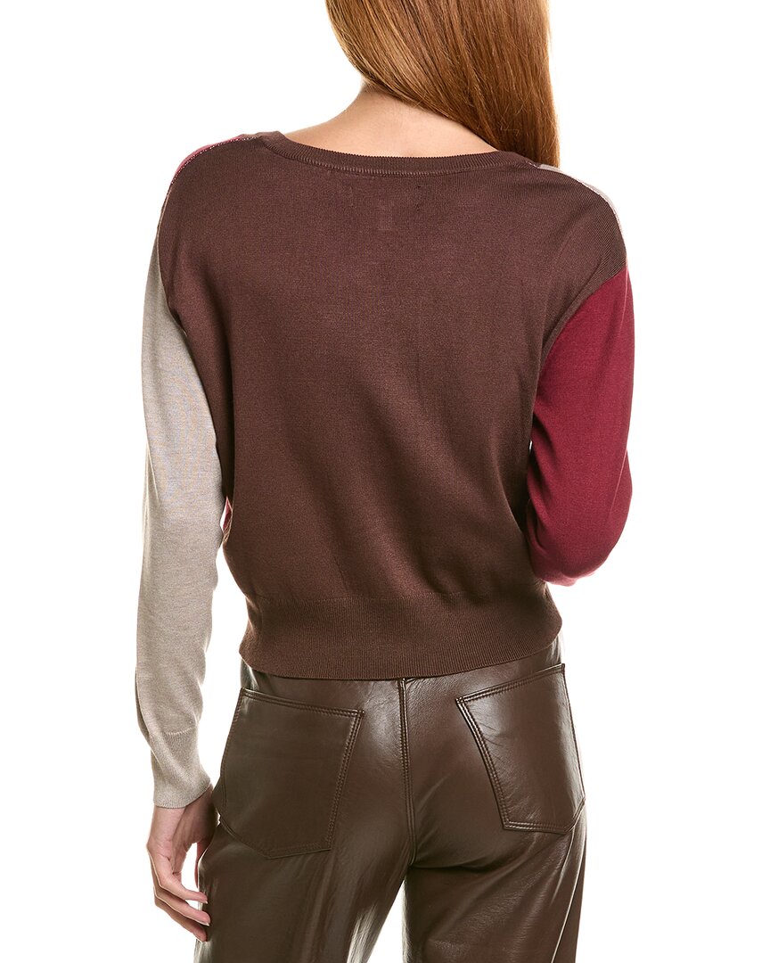 Laundry By Shelli Segal Argyle Sweater