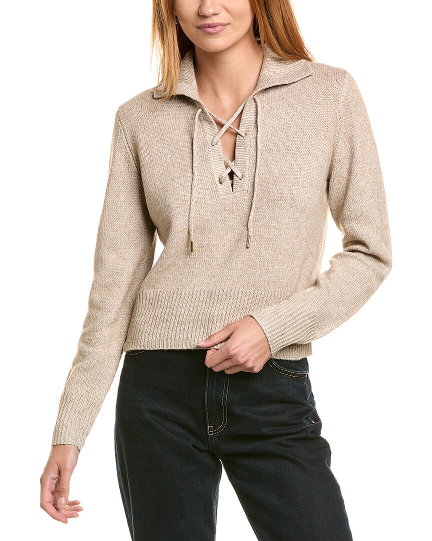 Laundry By Shelli Segal Lace Up Sweater