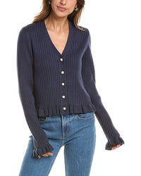 Laundry By Shelli Segal Ruffle Cardigan