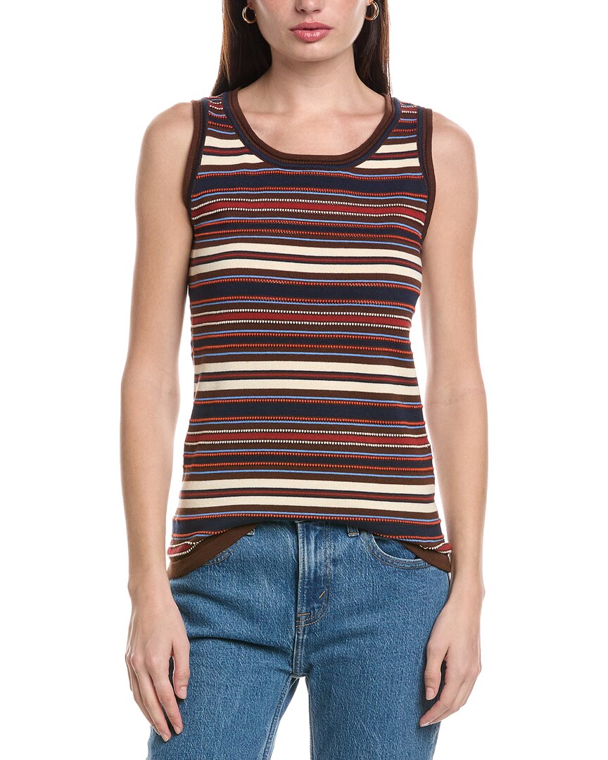 Halston Striped Sweater