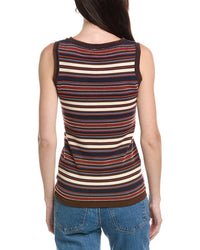 Halston Striped Sweater