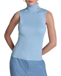 Halston Mock Neck Sweater