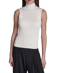 Halston Mock Neck Sweater