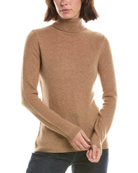 Forte Cashmere Basic Turtleneck 100% Cashmere Pullover