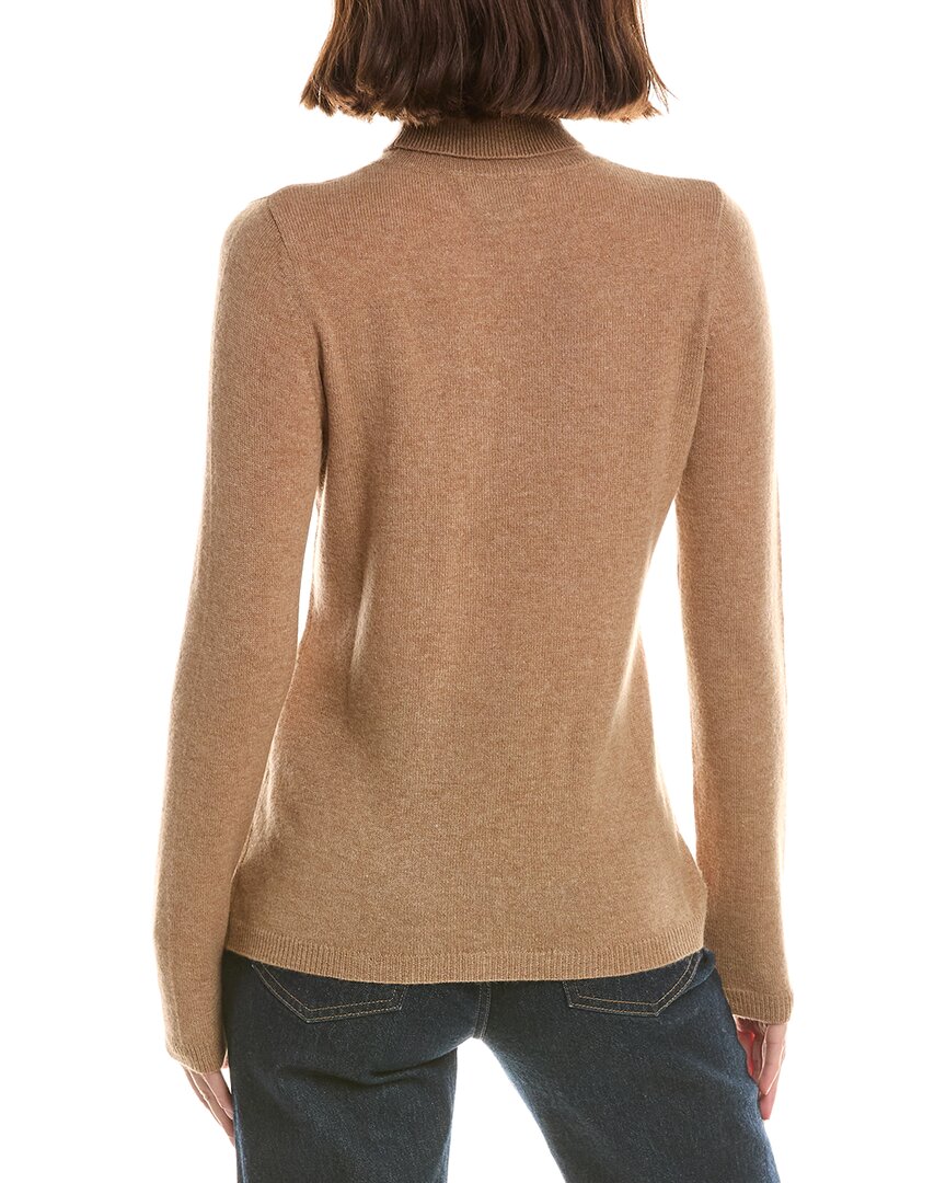 Forte Cashmere Basic Turtleneck 100% Cashmere Pullover