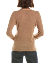 Forte Cashmere Basic V-Neck 100% Cashmere Pullover