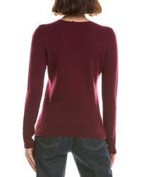 Forte Cashmere Basic V-Neck 100% Cashmere Pullover