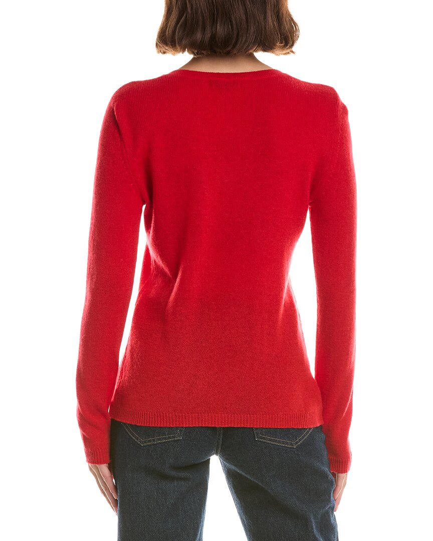 Forte Cashmere Basic V-Neck 100% Cashmere Pullover