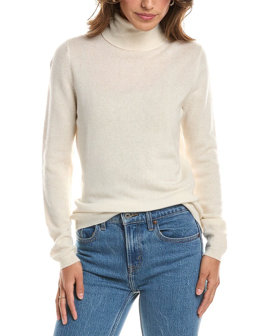 Forte Cashmere Basic Turtleneck 100% Cashmere Pullover