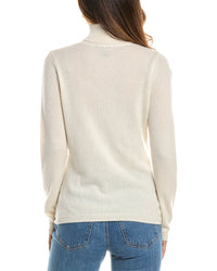 Forte Cashmere Basic Turtleneck 100% Cashmere Pullover